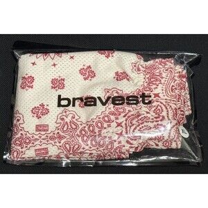 Bravest Studios - Mesh Shorts - Bandana - Red/Pink - XL